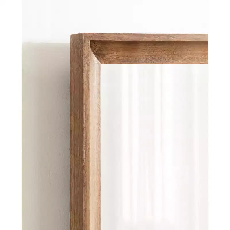 Specchio da parete rettangolare 24" x 36" in marrone rustico