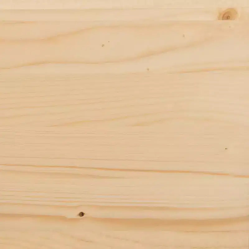Struttura letto a piattaforma in legno con testiera naturale -