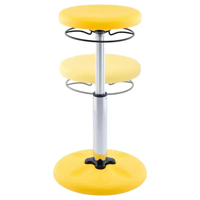 Sedia Regolabile Alta per Bambini da 16,5-24", Gialla