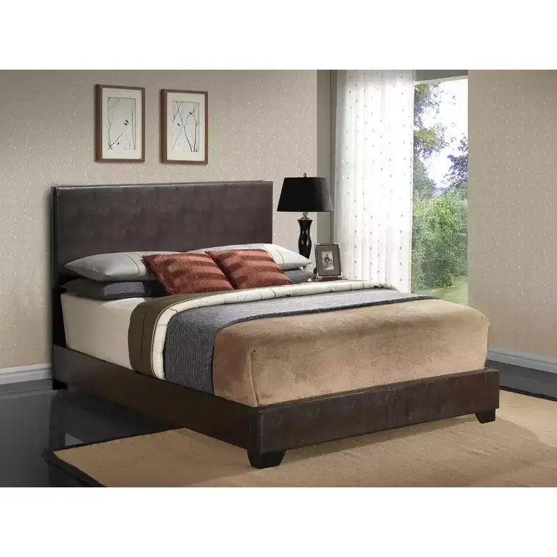 Letto a pannelli completo imbottito con struttura in similpelle