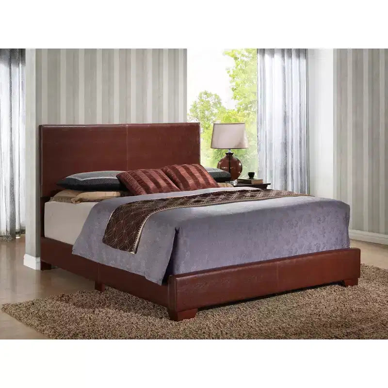 Letto a pannelli completo imbottito con struttura in similpelle