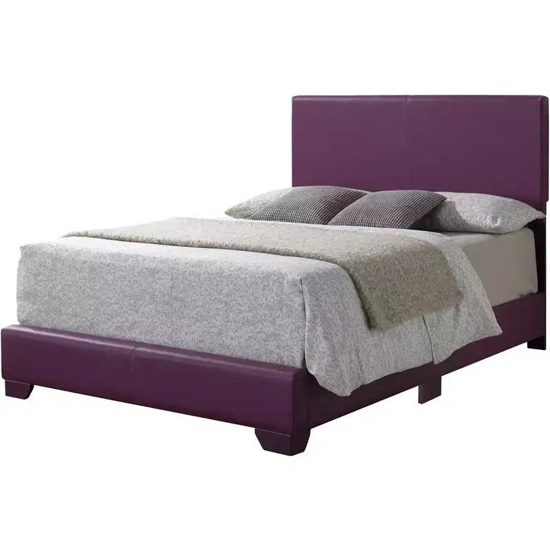 Letto a pannelli completo imbottito con struttura in similpelle