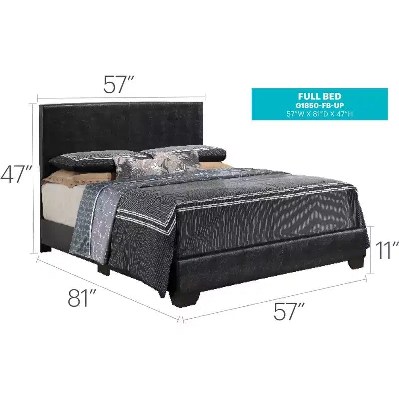 Letto a pannelli completo imbottito con struttura in similpelle