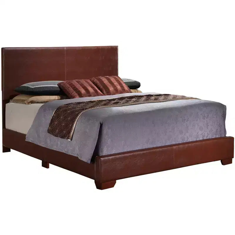 Letto a pannelli completo imbottito con struttura in similpelle
