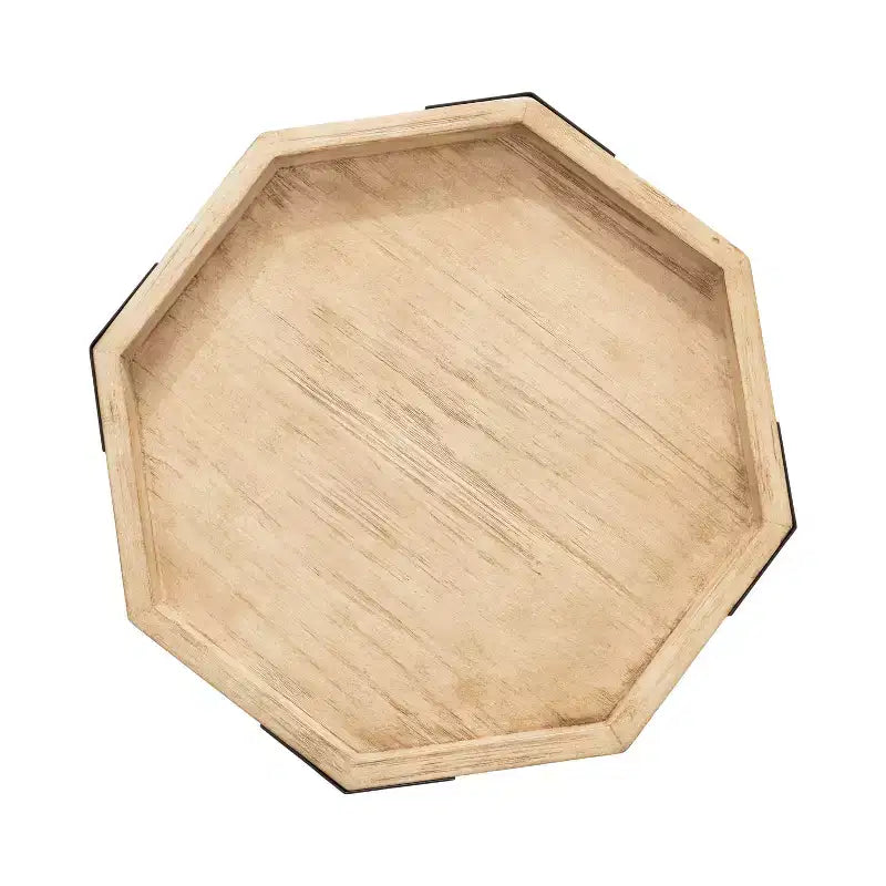 Tavolino Ottagonale in Legno