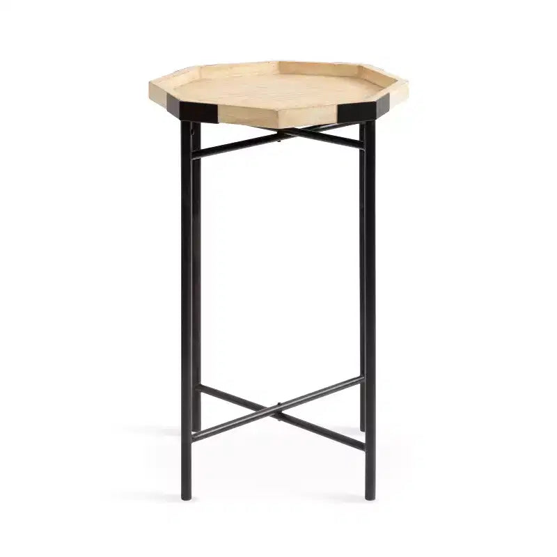 Tavolino Ottagonale in Legno