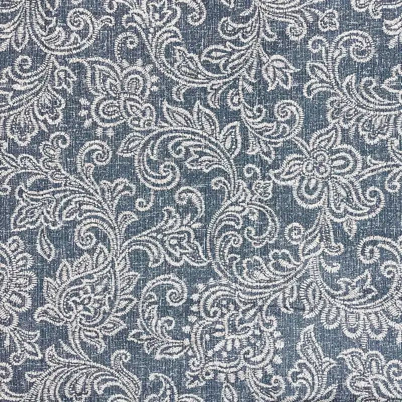 Pouf contenitore medio con coperchio incernierato e rivestimento in cotone